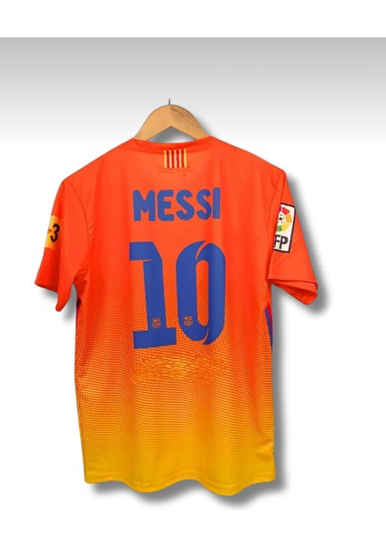 Barcelona Nostaljı Messi Iç Saha Efsane Kadro Turuncu Yetişkin Forması
