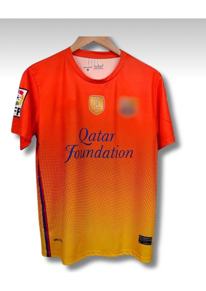 Barcelona Nostaljı Messi Iç Saha Efsane Kadro Turuncu Yetişkin Forması