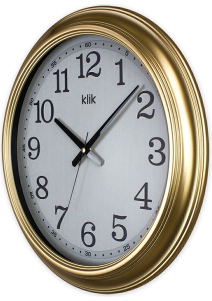 Vintage Tasarım Şık Duvar Saati, Altın Renkli Dekoratif Saat, Ev Dekorasyonu Için Ideal modelleri