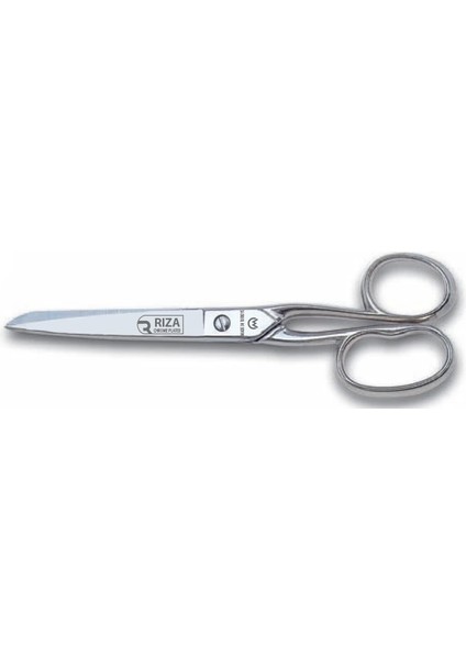 Rıza A4215-8 Ev ve Saya Makası No: 8 Inç / 20,32 cm - Krom Kaplama