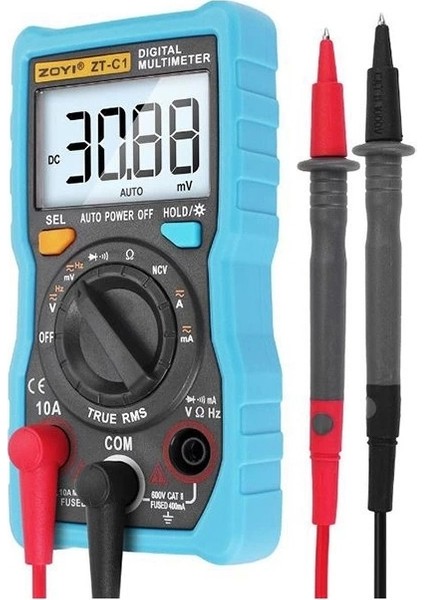 Zoyı Zt-C1 Mini Cep Tipi True Rms Dijital Ölçü Aleti (4172) fiyatları