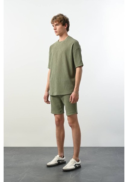 Erkek Krinkıl Oversize T-Shirt fırsatları