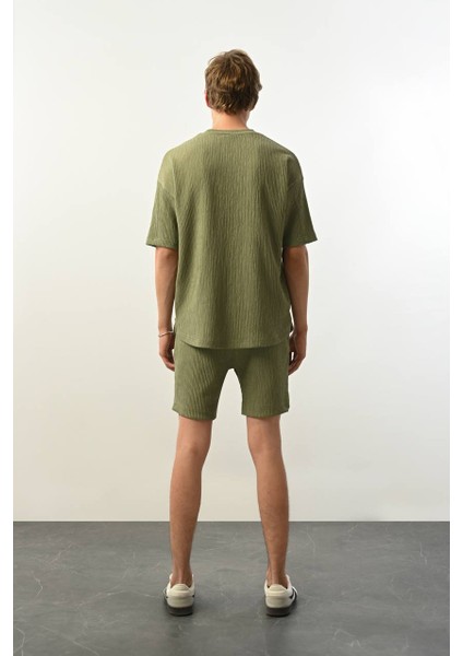 Erkek Krinkıl Oversize T-Shirt indirimleri