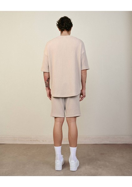 Erkek Krinkıl Oversize T-Shirt indirimleri