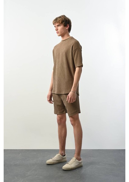 Erkek Krinkıl Oversize T-Shirt fırsatları