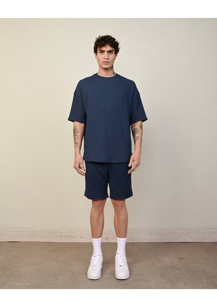 Erkek Krinkıl Oversize T-Shirt