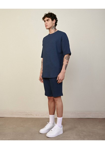 Erkek Krinkıl Oversize T-Shirt