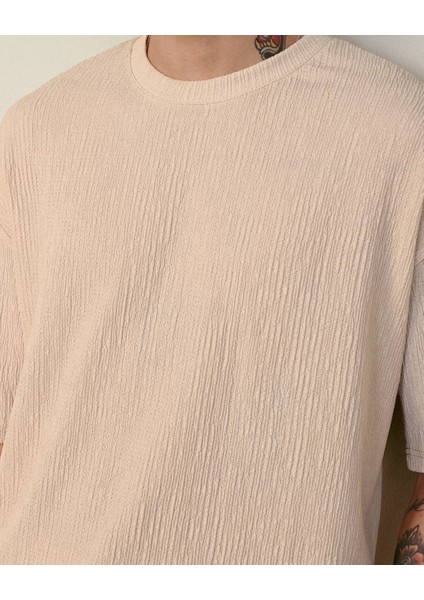 Erkek Krinkıl Oversize T-Shirt fiyatları