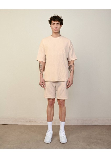 Erkek Krinkıl Oversize T-Shirt modelleri