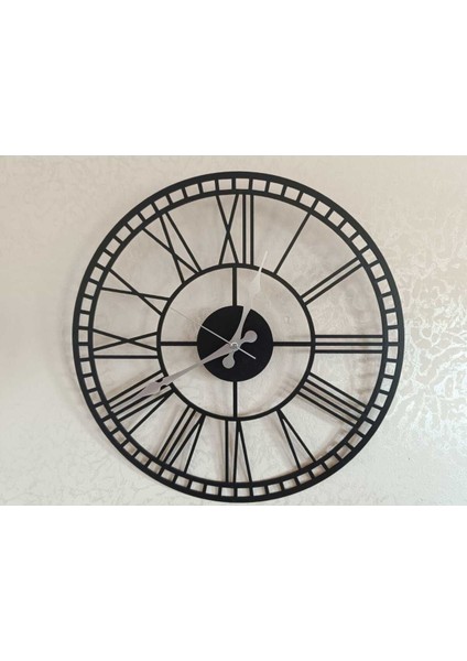 40 cm Siyah Dekoratif Duvar Saati, Şık ve Modern Tasarım fiyatları