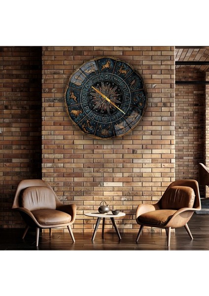 Şeffaf Cam Saat, 60 Cm, Estetik ve Şık Tasarım modelleri