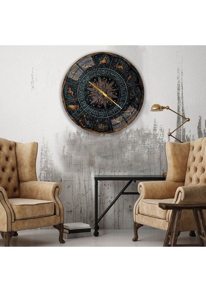 Şeffaf Cam Saat, 60 Cm, Estetik ve Şık Tasarım fırsatları