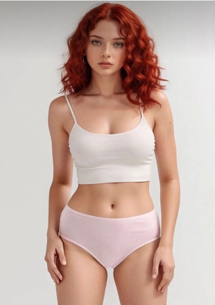 3’lü Pamuklu Pembe Bato Külot