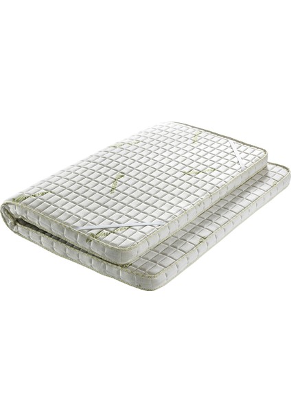 7 cm Aloevera 80X160 Visco Katmanlı Lastikli Uyku Pedi Yatak Şiltesi Lüx Ortopedik Yatak Pedi fiyatları