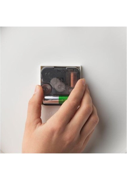 Beyaz Yuvarlak Duvar Saati, 35 Cm, Klasik ve Şık Tasarım fırsatları