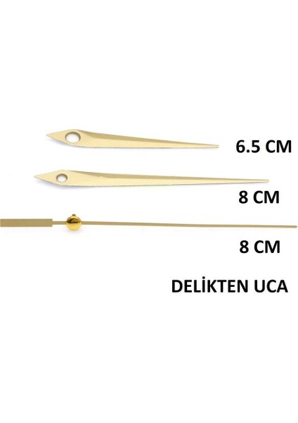 Şaft Uzunluğu 14 mm Sarkaçlı Duvar Saati Mekanizması, Ölçülere Dikkat Ediniz fiyatları