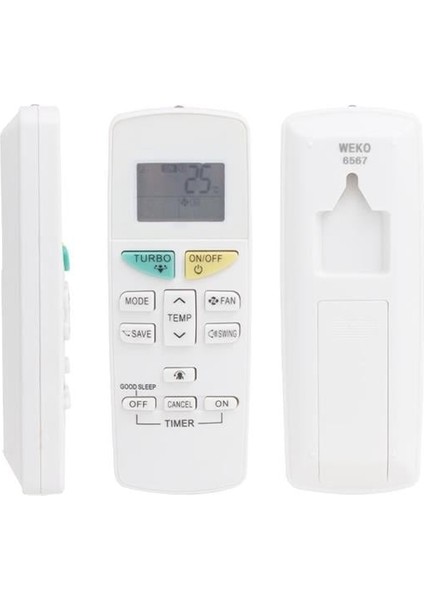 Hsyn Daikin ARC470A1 Klima Kumandası Akdenizpos Yeni