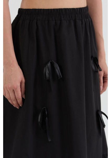 Beli Lastikli Kurdeleli Etek indirimleri