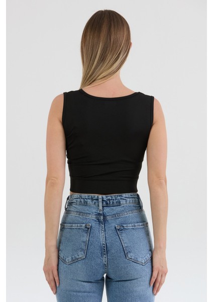 Basic V Yaka Crop Body fırsatları