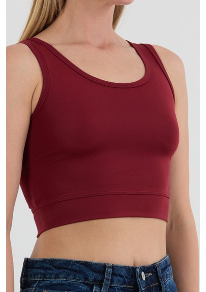 Basic U Yaka Crop Body indirimleri