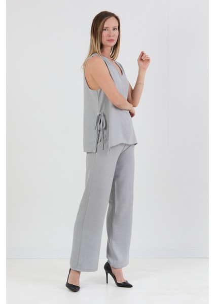 Basic Pantolonlu Ayrobin Takım