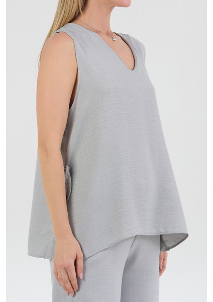 Basic Pantolonlu Ayrobin Takım