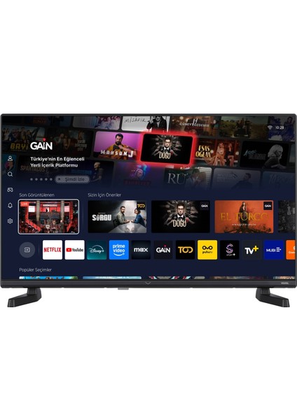 32HV9750 32'' 80 Ekran Uydu Alıcılı HD Ready Smart VİDAA TV fiyatları