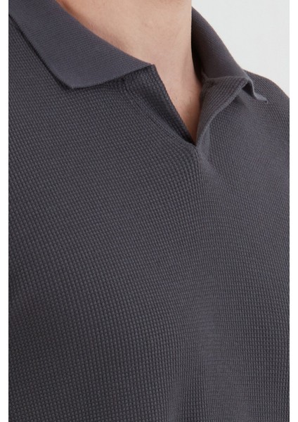 Waffle Kumaş Polo Yaka Tişört indirimleri