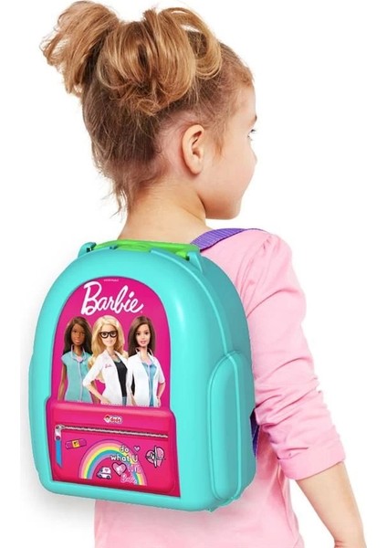 03840 Barbie Doktor Set Sırt Çantası -Fen