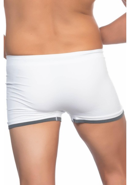 Modlive Beyaz Mı Emay 2104 Soft Erkek Boxer