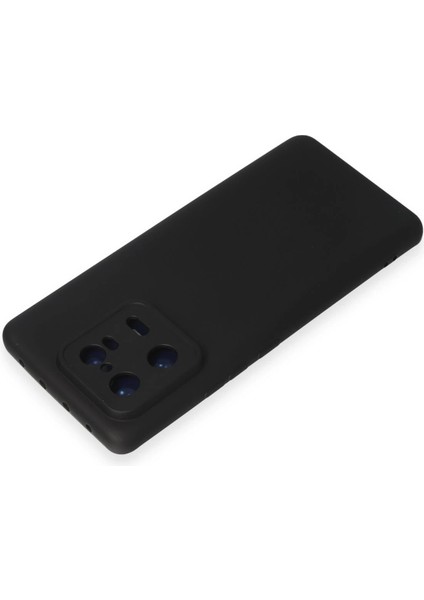 Xiaomi Mi 13 Pro Kılıf Nano Içi Kadife Silikon - Siyah Drstr modelleri