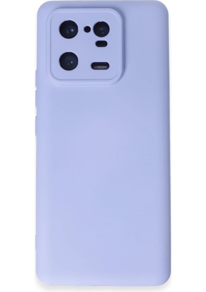 Xiaomi Mi 13 Pro Kılıf Nano Içi Kadife Silikon - Lila Drstr