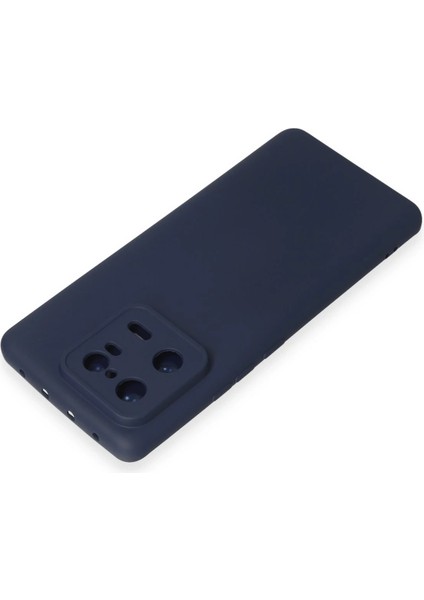 Xiaomi Mi 13 Pro Kılıf Nano Içi Kadife Silikon - Lacivert Drstr modelleri