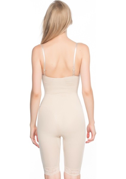 Modlive Ten Mı Emay 2031 Paçalı Dantelli Boy Korse modelleri