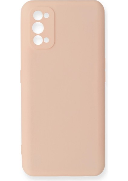 Realme 7 Pro Kılıf Nano Içi Kadife Silikon - Pudra Drstr