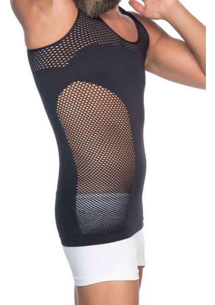 Modlive Siyah Mı Emay E1006 Fileli Erkek Korse Atlet fiyatları