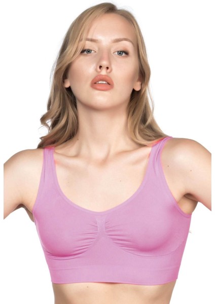 Modlive Fuşya Mı Emay 4005 Soft Kalın Askı Büstiyer