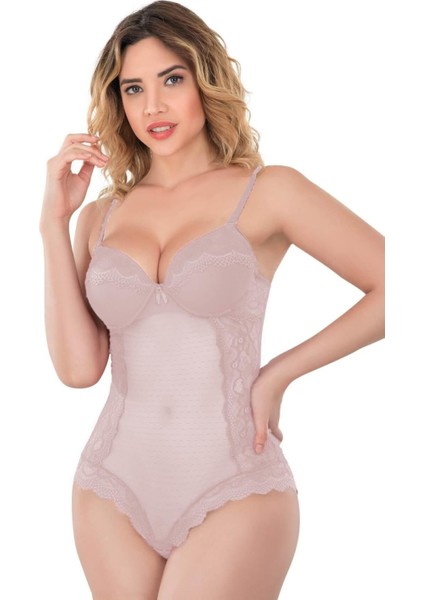 Modlive Pudra Mı Emay 176 Dantelli Body