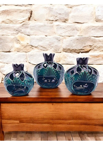 El Işlemeli Nar ve Lale Dekoratif Takımlar, 12 Şık Model