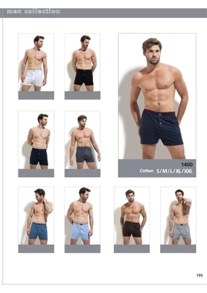 Modlive Erdem Erkek Penye Boxer 1400