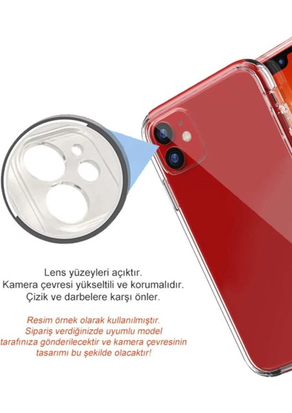 iphone 11 Pro Max Uyumlu Kılıf Şeffaf Yumuşak Silikon Kamera Korumalı Yüksek Kalite fiyatları