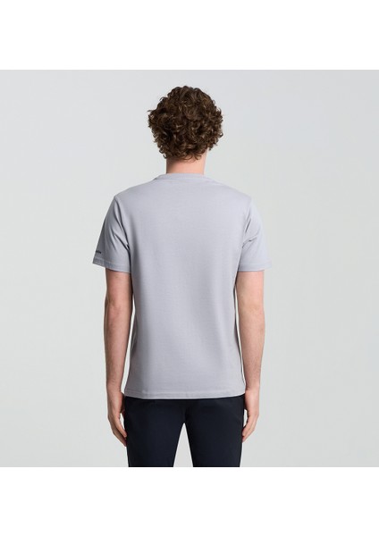 Csc Button Stamp Scripted Erkek Kısa Kollu T-Shirt fiyatları