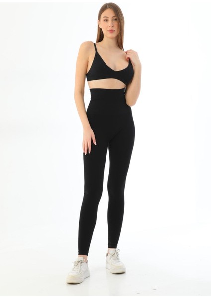 Modlive Siyah Mı 3904 Göğüs Altı Yüksek Bel Toparlayıcı Tayt fırsatları