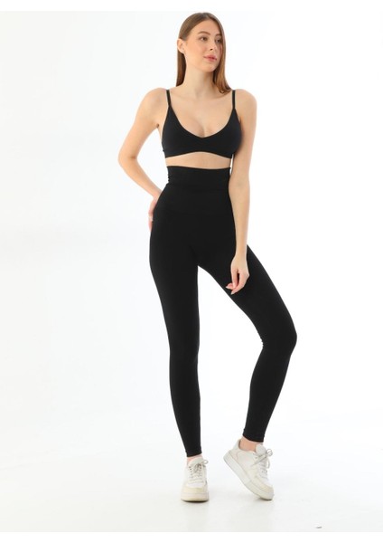 Modlive Siyah Mı 3904 Göğüs Altı Yüksek Bel Toparlayıcı Tayt indirimleri
