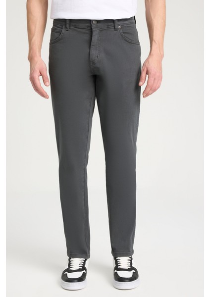 Texas Slim Fit Dar Kesim Normal Bel Antrasit Esnek Pantolon indirimleri