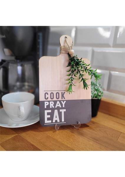 Şık Dekoratif Kesme Tahtası, 25X15 Cm, Mutfak ve Tezgah Süsü