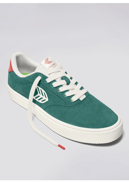 511802U56M-NAIOCA Sneaker Koyu Yeşil Deri Erkek Lifestyle Ayakkabı fiyatları