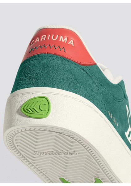511802U56M-NAIOCA Sneaker Koyu Yeşil Deri Erkek Lifestyle Ayakkabı modelleri