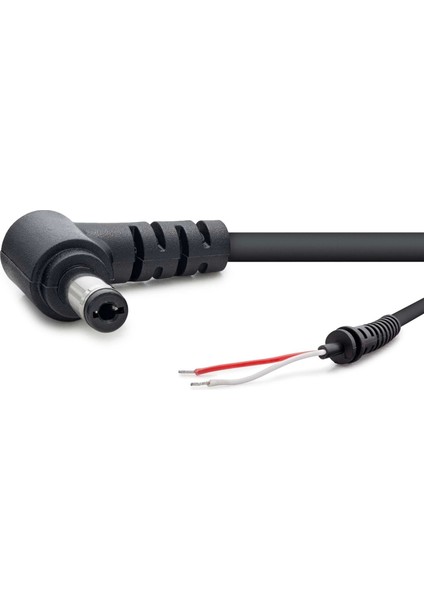 Notebook Adaptör Kablosu 5.5*2.5 L Tip 30W-90W 1.2m Siyah HDX5537