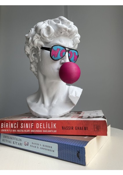 Beyaz Michelangelo Davut Heykeli, Ev ve Ofis Dekoratif Sanat Objesi
